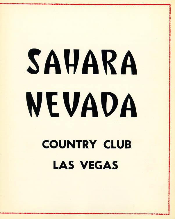 26082-cover.jpg (602×754) | Vintage menu, Las vegas clubs, Las vegas