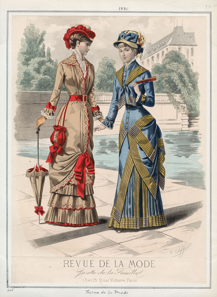 1880, Revue de la Mode | Victorian fashion, 1880 fashion, Fashion ...